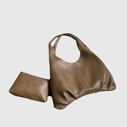 Arya Distressed Leather Tote