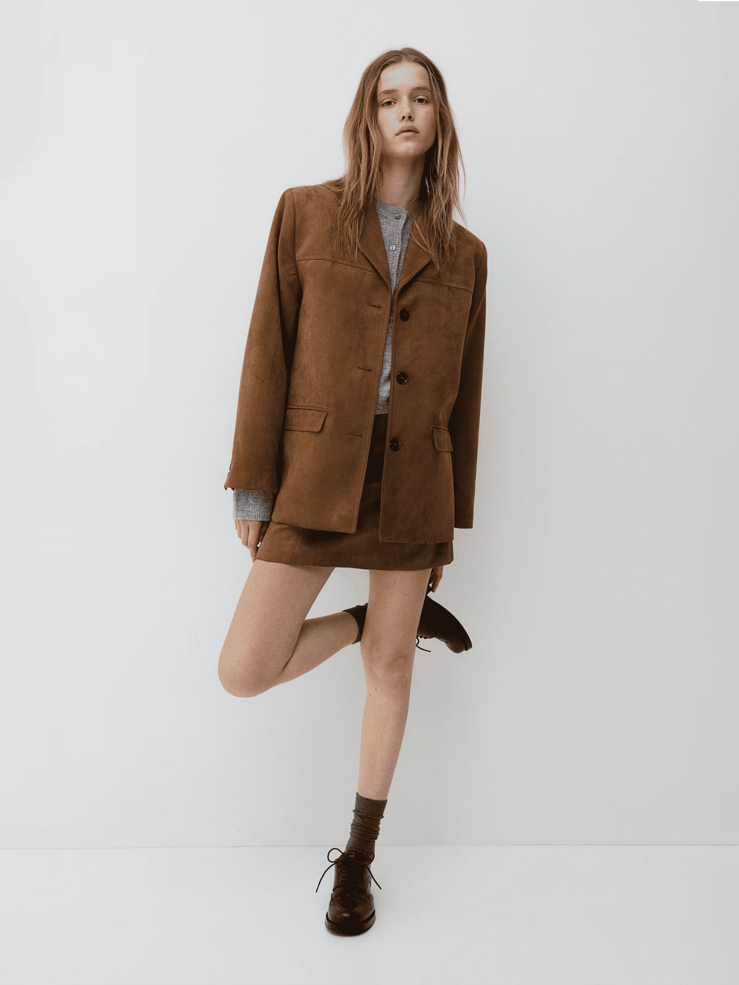 Amber Suede Jacke