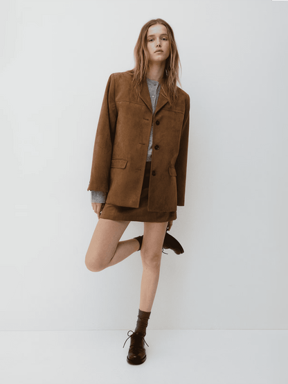 Amber Suede Jacke